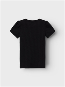 NAME IT Rib T-shirt Najaa Black
